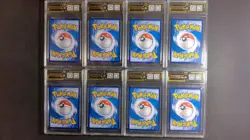 8x Snorlax V 111/135 RR | OCD 9/9.5 Graded | Chinese Pokemon Card Set Lot*8 MD28 - Image 2