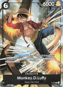 ONE PIECE Monkey D. Luffy (Pirates Party Vol. 3) #P-035 Promo Cards NM - Image 3