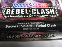 Pokemon Sword and Shield Rebel Clash Booster pack 10 add cards - Image 5