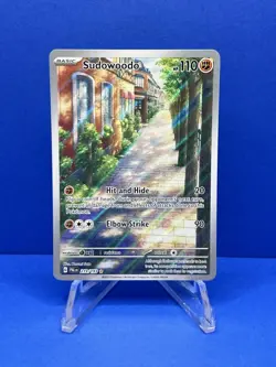 Pokemon TCG Sudowoodo Card 219/193 IR Sv02: Paldea Evolved 2023 NM Condition - Image 1