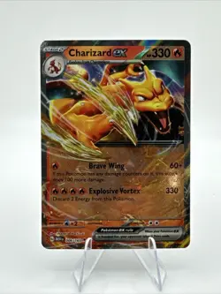 Charizard ex - 006/165 - Pokemon 151 Ultra Rare Card NM - Image 1