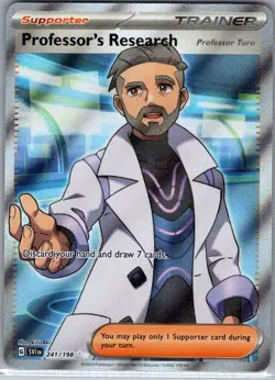 Professor's Research 241/198 SV01: Scarlet & Violet Base Set - Pokemon Card - NM - Image 1