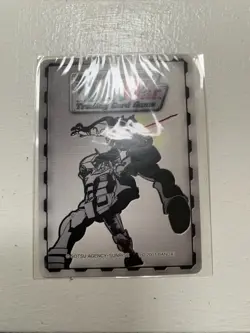GUNDAM MS WAR TCG 2001 BANDAI FOIL PROMO BFP03 NEW YORK NY EVENT CARD # 003215 - Image 2