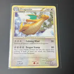 The Pokemon Company Dragonite Triumphant Rare Regular 18/102 Pokemon TCG Card - Image 1