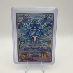 Palafin 200/197 Sv03: Obsidian Flames Holo Card Fresh Near Mint Condition - Image 1