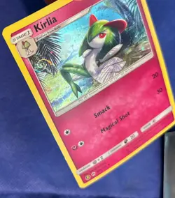 POKEMON KIRLIA 92a/147 SWIRL COSMOS HOLO ALTERNATE ART CARD - NM - Image 3