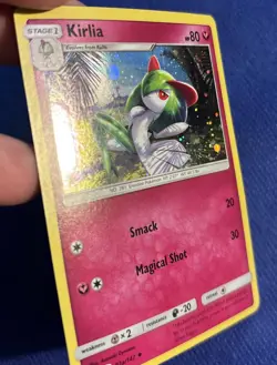POKEMON KIRLIA 92a/147 SWIRL COSMOS HOLO ALTERNATE ART CARD - NM - Image 5