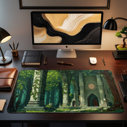 MTG Playmat | Pixel Selesnya Themed Playmat | Unofficial MTG Playmat - Image 2