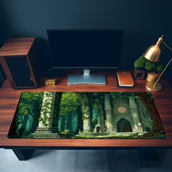 MTG Playmat | Pixel Selesnya Themed Playmat | Unofficial MTG Playmat - Image 3