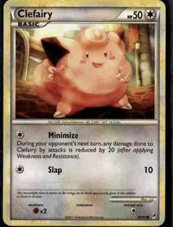 Clefairy Common Call of Legends 54/95 Colorless Pokemon Card - Image 1
