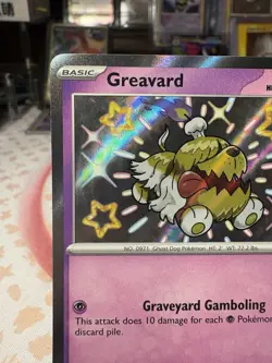 Pokemon TCG English Greavard 070 Sv: Scarlet & Violet Promo Cards Holo NM - Image 2