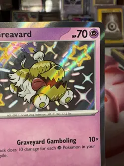 Pokemon TCG English Greavard 070 Sv: Scarlet & Violet Promo Cards Holo NM - Image 5