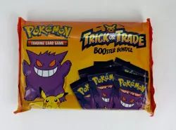Pokemon 2022 Trick or Treat Trade BOOster Bundle 40 Packs Halloween Cards NEW 820650850783 - Image 1