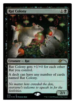Rat Colony 36 R Secret Lair Drop Series NM - Image 1