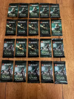 War of the Spark Booster Pack Factory Sealed MTG x20 packs 630509755363 - Image 1