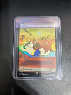 Wastes (795) - Full Art (Rainbow Foil) Secret Lair Drop Foil mtg - Image 1
