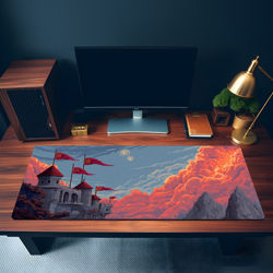 MTG Playmat | Pixel Boros Themed Playmat | Unofficial MTG Playmat - Image 3