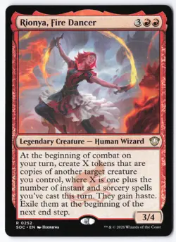 Rionya, Fire Dancer 252 Commander: Secrets of Strixhaven - Image 1