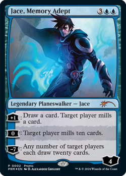 1 x Jace, Memory Adept - Foil - Deluxe Commander Kit Promo - Unique & Misc. Prom - Image 1