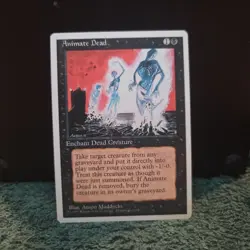 Animate Dead - 4th Edition - Near Mint - MTG - Image 1
