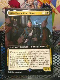 Nita, Forum Conciliator (Extended Art) [SOS - 354] - NM TCG MTG Regular - Image 1