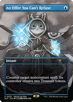 An Offer You Can't Refuse - Foil Promo Secret Lair NM MTG - Image 1