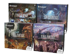 MTG Final Fantasy Scene Box HOLIDAY FIN Set of Four (4) - Each Factory Sealed - Image 1