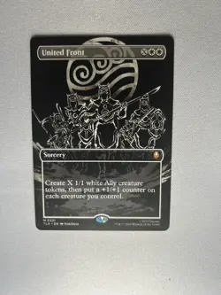 Borderless UNITED FRONT Regular The Last Airbender #331 MTG - Image 1