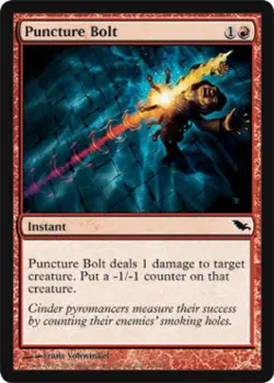 Puncture Bolt - Light Play MTG Shadowmoor - Image 1