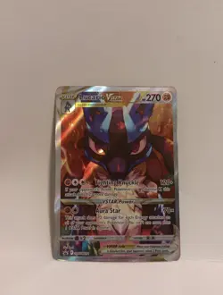 Lucario VSTAR SWSH291 Crown Zenith ETB Black Star Promo Pokemon TCG Card NM Fast - Image 2