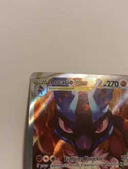 Lucario VSTAR SWSH291 Crown Zenith ETB Black Star Promo Pokemon TCG Card NM Fast - Image 3