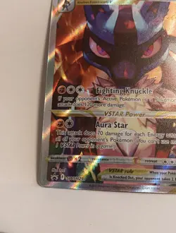 Lucario VSTAR SWSH291 Crown Zenith ETB Black Star Promo Pokemon TCG Card NM Fast - Image 5
