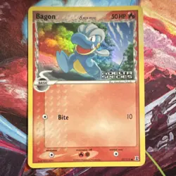 Pokemon Bagon EX Delta Species Reverse Holo Common 57/113 50 HP Bite - Image 1