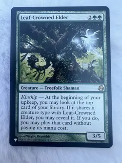 MTG Leaf-Crowned Elder Morningtide 128/150 Regular Rare - Image 1