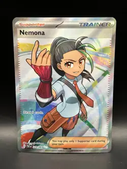 Nemona 229/091 - Pokemon Paldean Fates Card - NM - Image 1