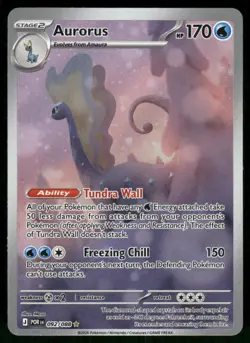 2026 Aurorus - 092/088 Illustration Rare Holo NM ME03: Perfect Order Pokemon - Image 1