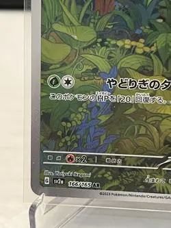 2023 Near Mint Pokemon Bulbasaur Art Rare AR 166/165 151 SV2a Japanese - Image 4
