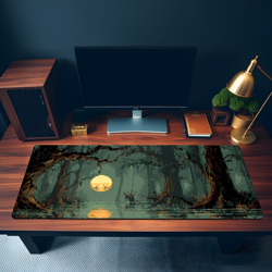 MTG Playmat | Pixel Swamp Themed Playmat | Unofficial MTG Playmat - Image 3