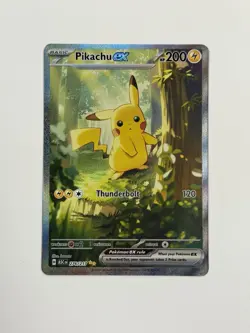 Pokemon TCG Pikachu Ex 276/217 Special Illustration Rare Ascended Heroes Mint - Image 1