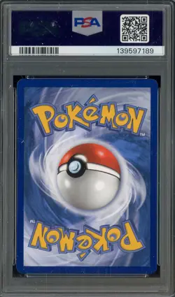 2021 Pokemon Celebrations Classic Coll Team Rocket #8 Dark Gyarados Holo PSA 9 - Image 2