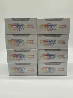Lot of (8) Pokemon TCG Prismatic Evolutions Elite Trainer Boxes SEALED ETB - Image 2