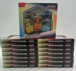Lot of (15) Pokemon TCG Prismatic Evolutions Poster Collection Boxes SEALED - Image 1