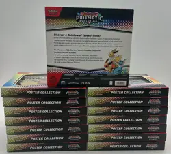 Lot of (15) Pokemon TCG Prismatic Evolutions Poster Collection Boxes SEALED - Image 2