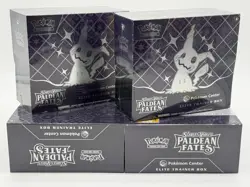 Lot of (4) Pokemon TCG Paldean Fates PC Elite Trainer Boxes SEALED PC ETB - Image 1