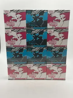 Lot of (12) Pokemon (5) Black Bolt & (7) White Flare Elite Trainer Boxes SEALED - Image 1