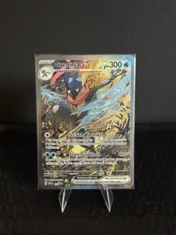 Pokemon Greninja EX 132 SV Scarlet & Violet Promo Holo Card Near Mint Condition - Image 3