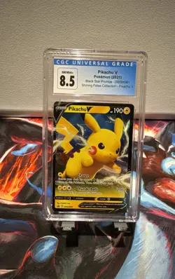 Pokemon Pikachu V SWSH061 SWSH: Sword & Shield Promo Cards Holo - Image 1