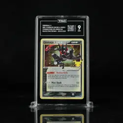 2021 Pokemon SWSH Celebrations ETB #144 Greninja Black Star Promo TAG 9 (943) - Image 1