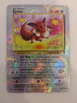 2002 Pokemon Legendary Collection Eevee 74/110 Reverse Holo Foil WOTC - Image 1
