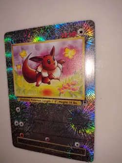 2002 Pokemon Legendary Collection Eevee 74/110 Reverse Holo Foil WOTC - Image 3